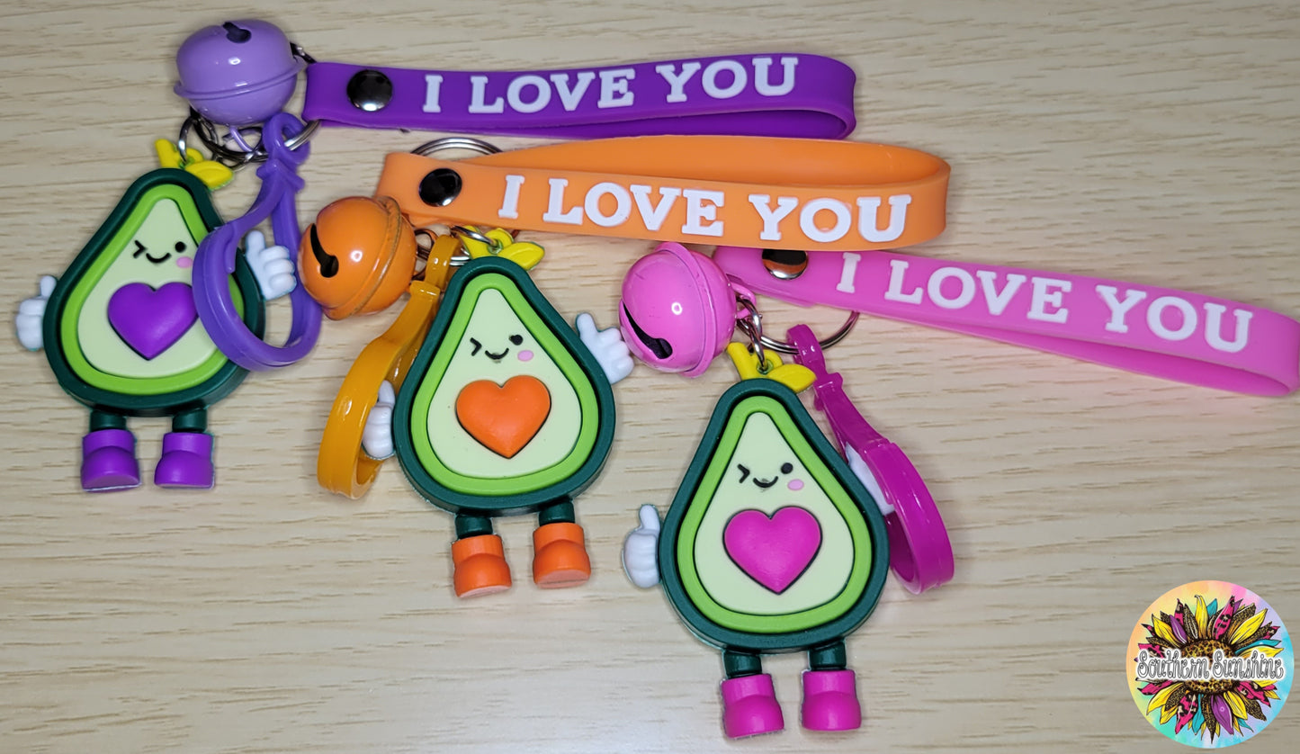 Avocado Key Chains
